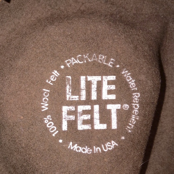 Minnetonka green wool felt hat water repellent main image 6